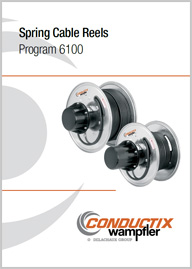 Пружинные кабельные барабаны Conductix Wampfler 6100